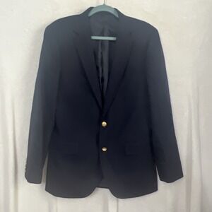 J Crew Blazer Thompson Wool Blend University Sport Coat Jacket Mens 38 Regular